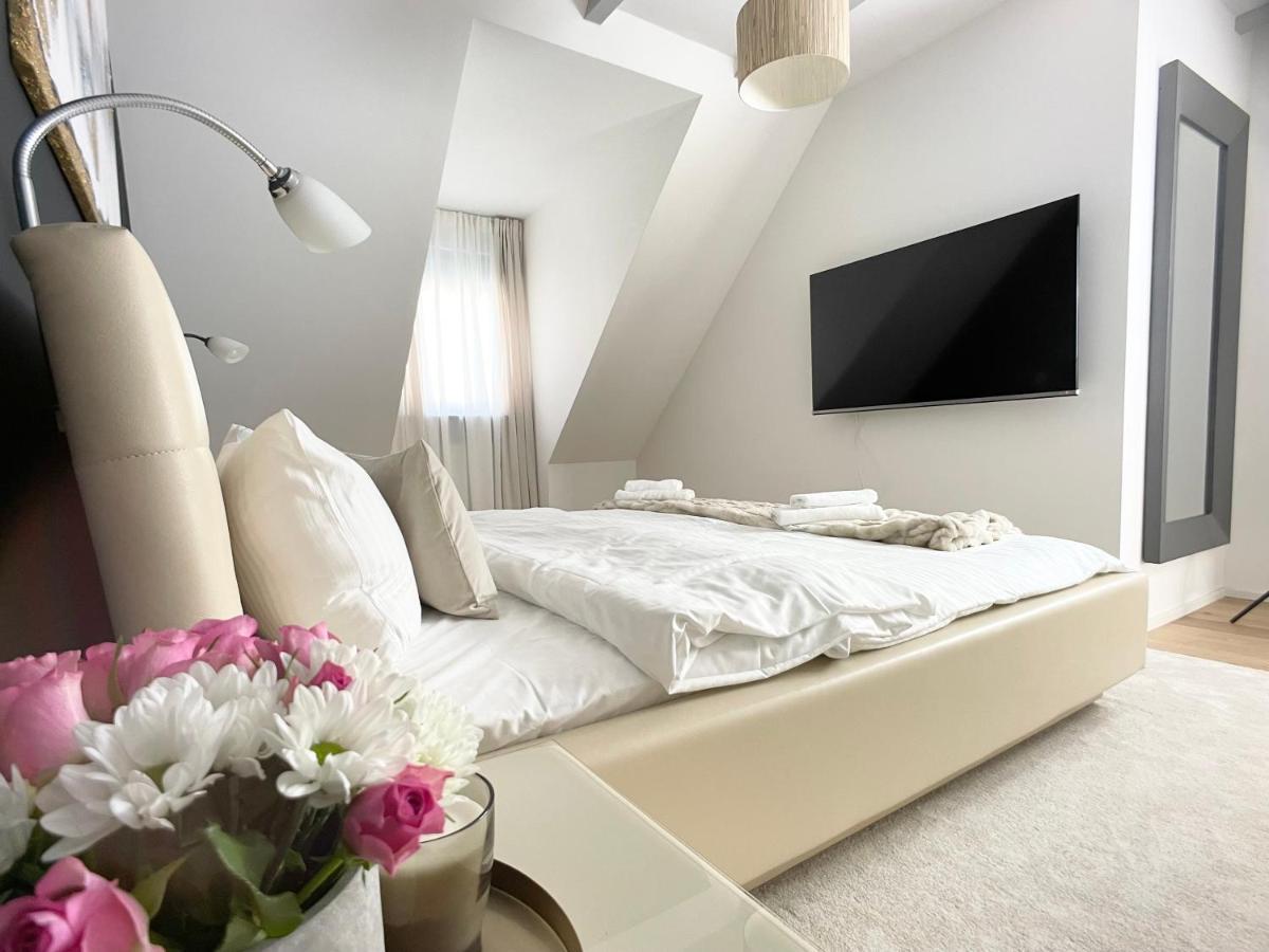 נירנברג M-Style 04 Apartment Mit Balkon Und Gasgrill, 24H Self-Check-In, Free Parking, Netflix מראה חיצוני תמונה