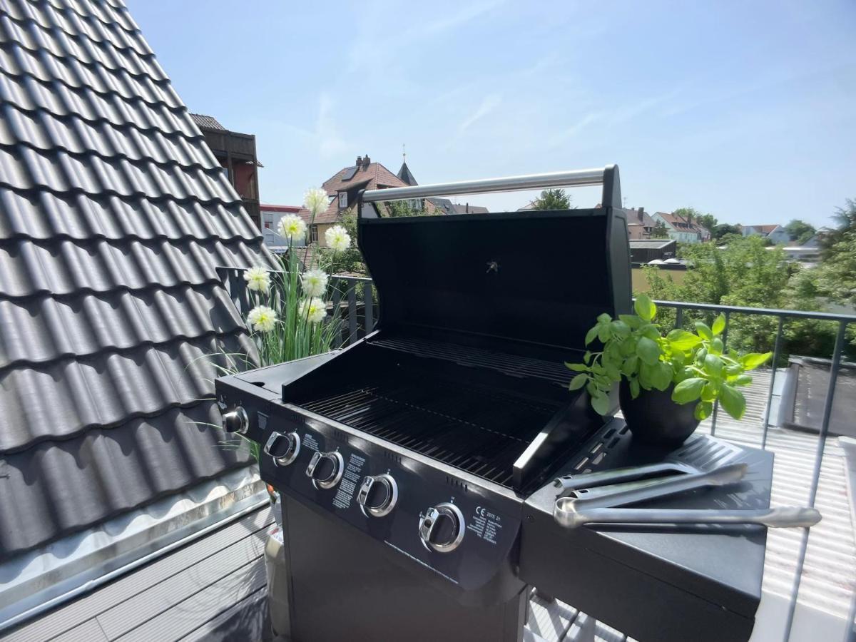 נירנברג M-Style 04 Apartment Mit Balkon Und Gasgrill, 24H Self-Check-In, Free Parking, Netflix מראה חיצוני תמונה