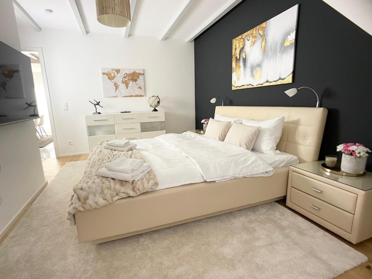 נירנברג M-Style 04 Apartment Mit Balkon Und Gasgrill, 24H Self-Check-In, Free Parking, Netflix מראה חיצוני תמונה